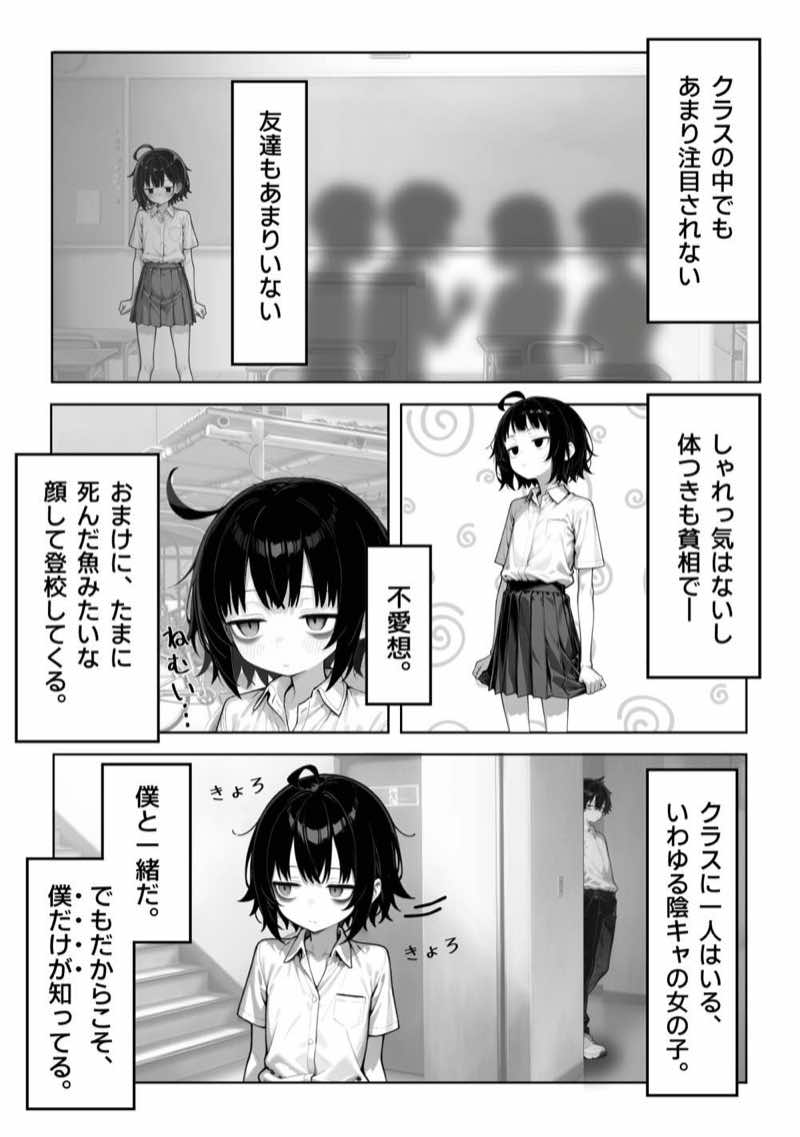 陰キャ(♂)と陰キャ(♀)の性活日誌【FANZA限定特装版】 試し読み4