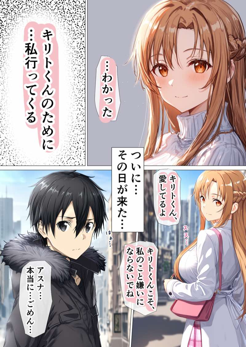 【総集編】SA●アスナ 寝取られ堕ちるヒロイン【1〜5巻】＋新規1 試し読み226