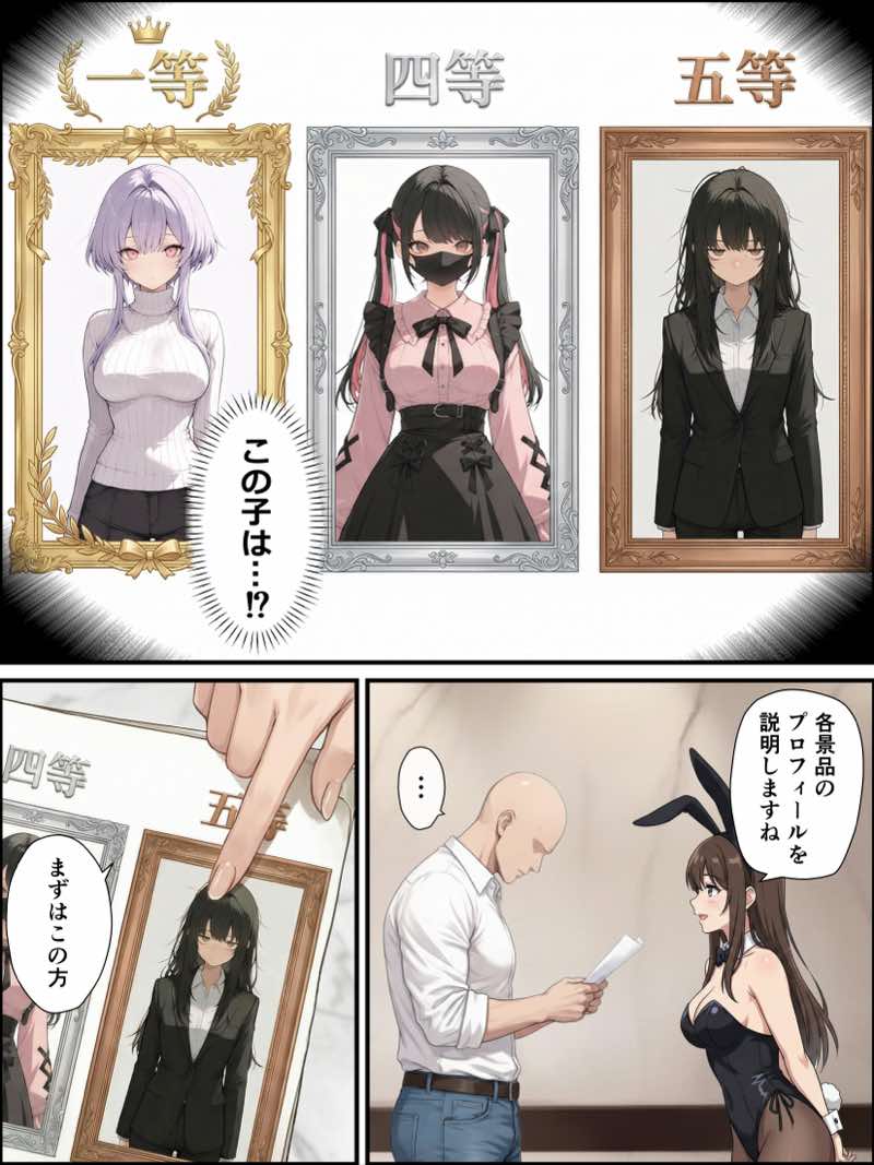 一獲千女〜女が当たる宝くじで一等を当てた男〜【片想いしていた同級生編】 試し読み6