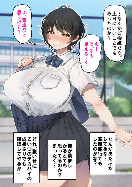 僕が先にステータスを見ていたのに〜チートBSS!他人のエロステータスを見れるようになった僕が爆乳ボーイッシュ幼馴染の『経験人数1人』表示で脳破壊された件〜 試し読み28
