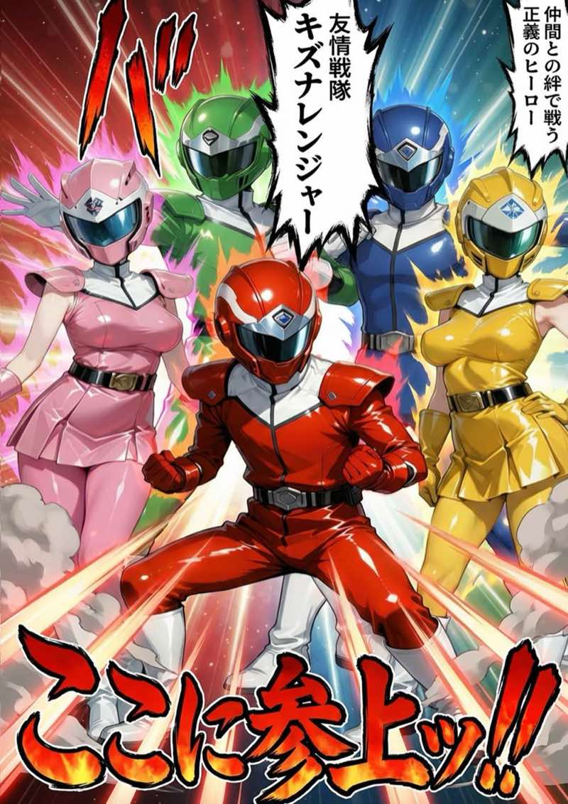 正義の戦隊ヒロイン!無限ハードSEXで戦えないほど快楽依存に調教され悪の組織に完堕ちする!・後編 試し読み24