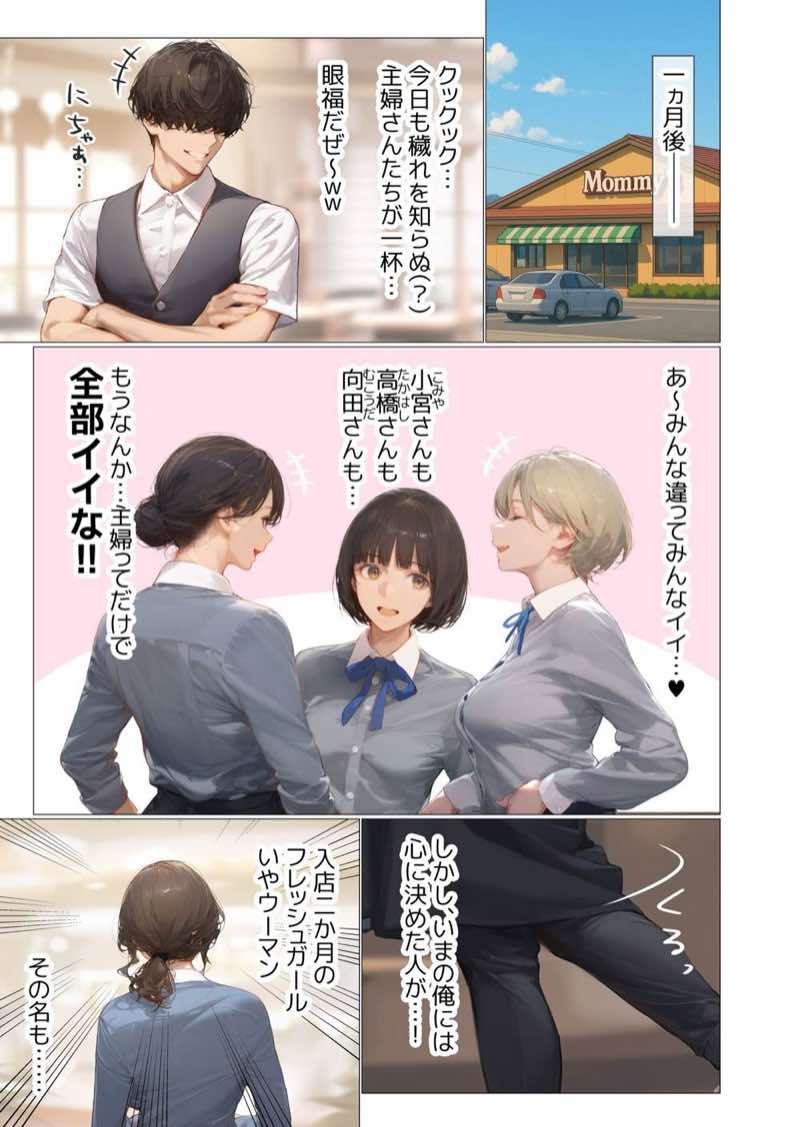 バ先のパート主婦（アラフォー・子持ち）の処女アナルをねっとりNTR開発！ 旦那も知らない変態セックスに沼っちゃいましたw 試し読み77
