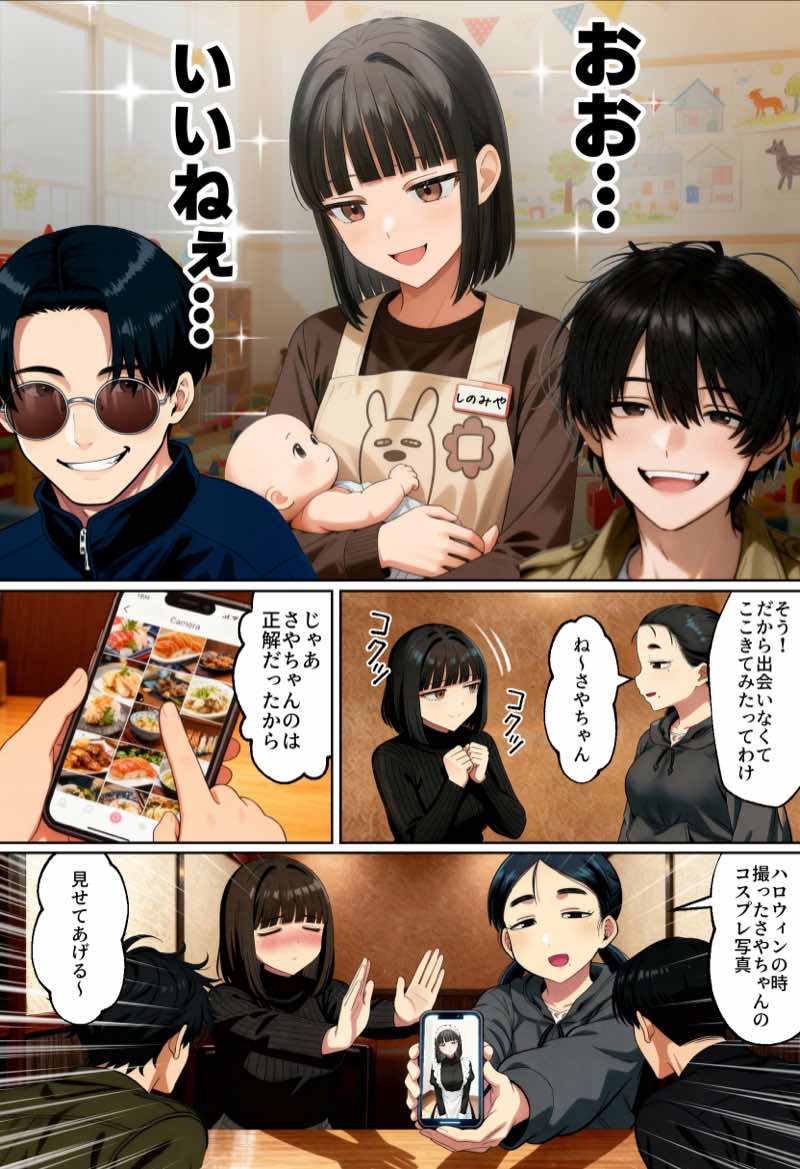 【実話】相席居酒屋で知り合った人見知り保育士ちゃん(21)とコスプレSEXした話www 試し読み15