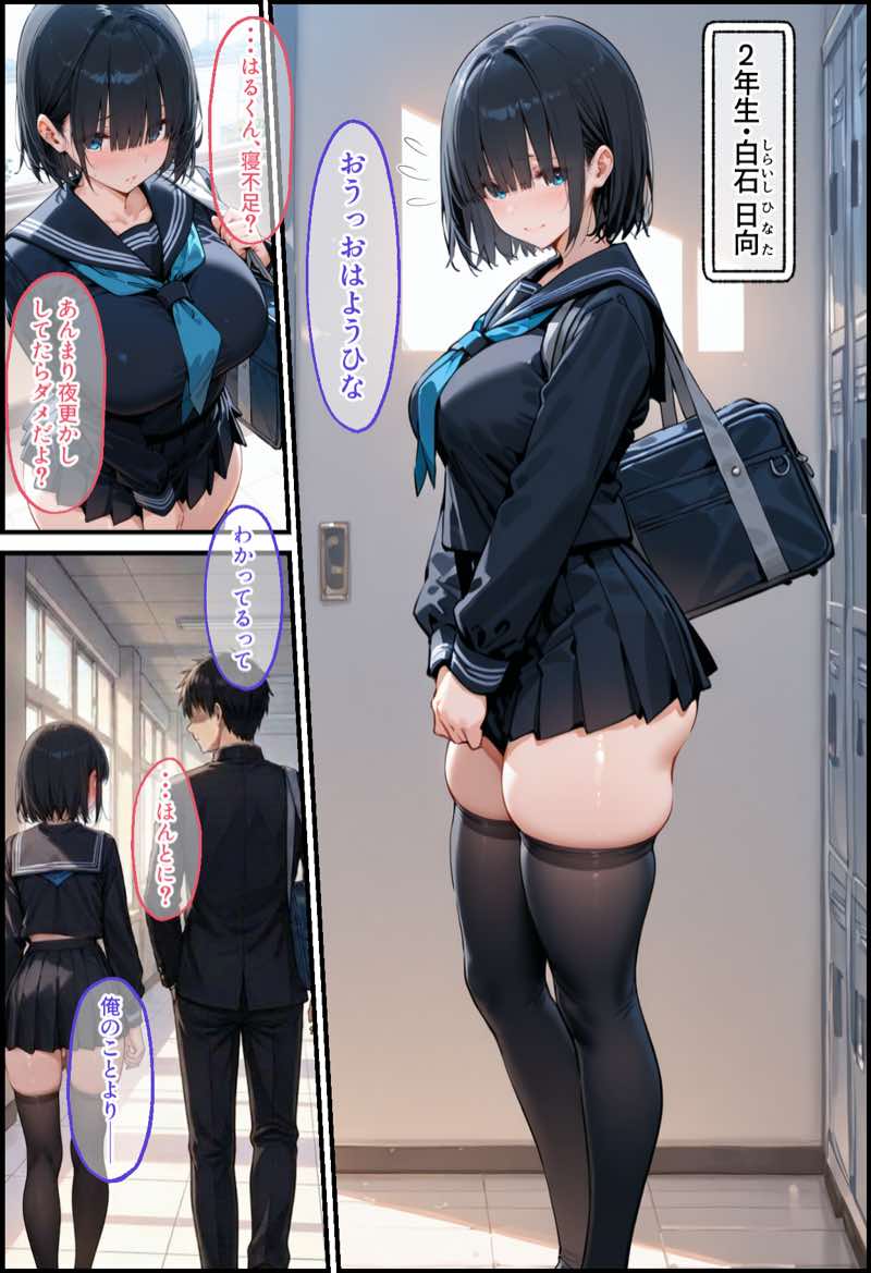 気弱な幼馴染は簡単に寝取られる 試し読み2