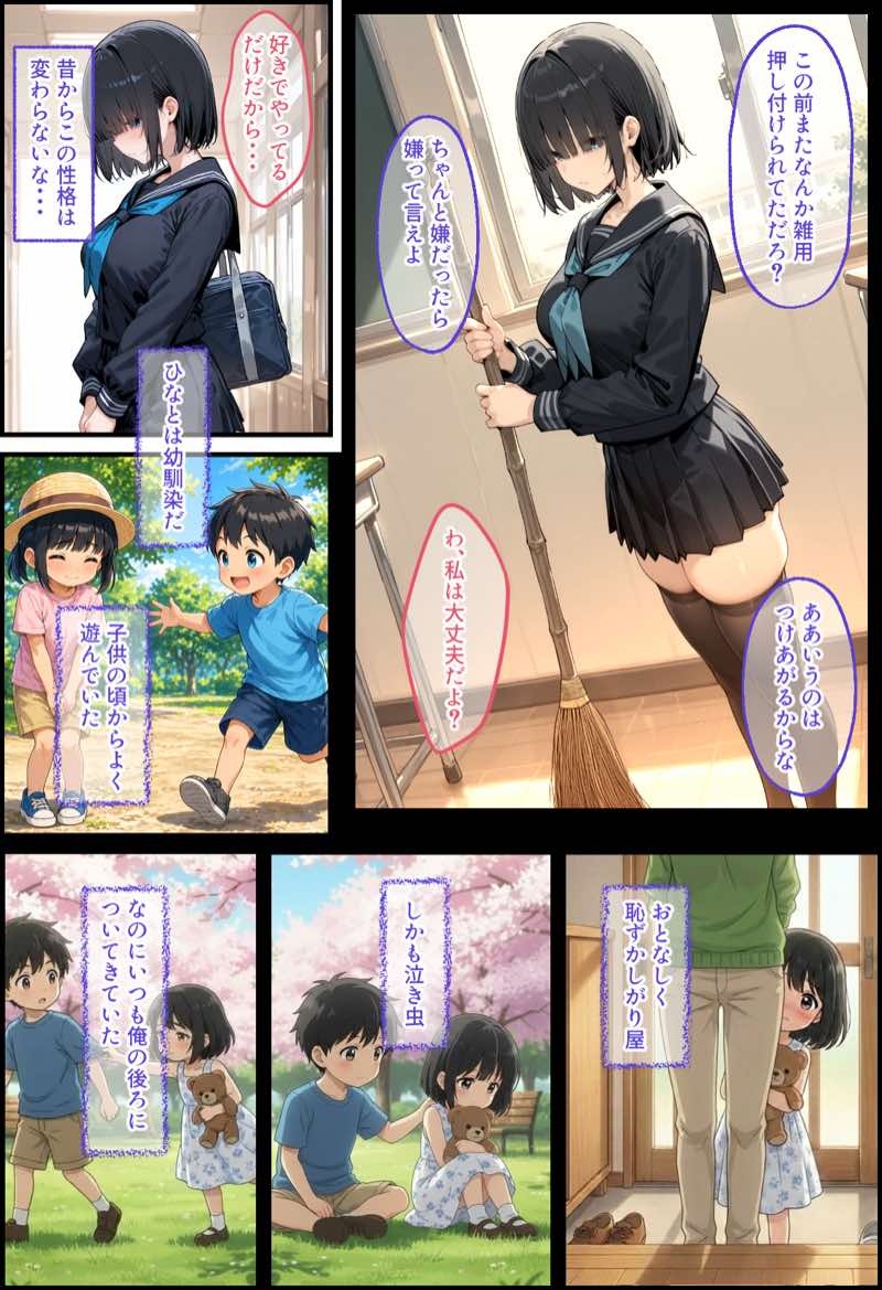 気弱な幼馴染は簡単に寝取られる 試し読み3
