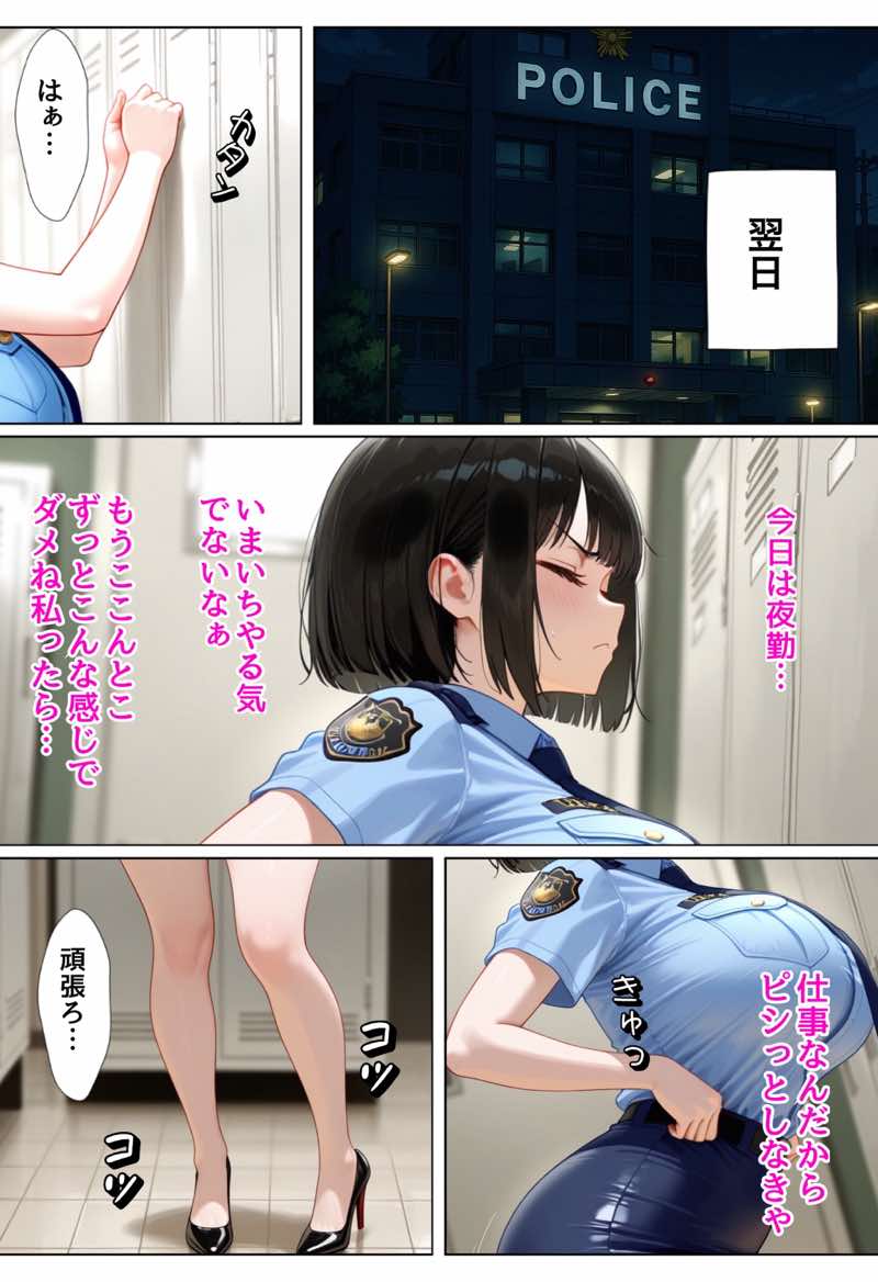 強気な裏アカ警察官を潮だくセックスでわからせたので再教育して完堕ちさせる話 試し読み17