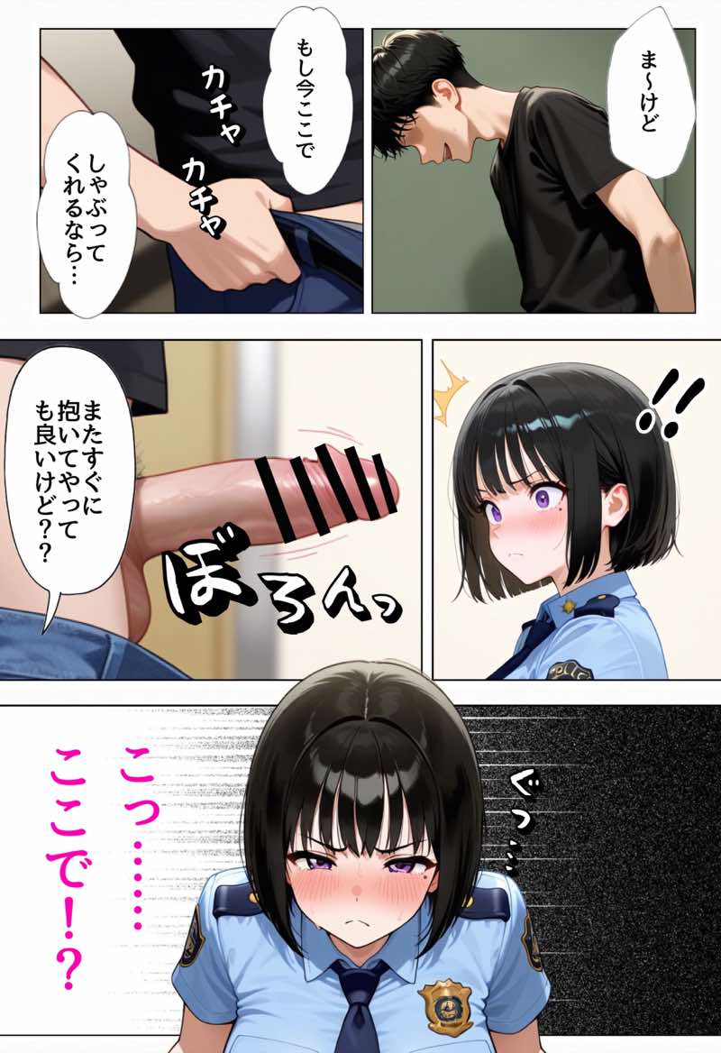 強気な裏アカ警察官を潮だくセックスでわからせたので再教育して完堕ちさせる話 試し読み28