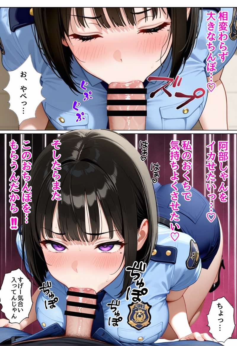 強気な裏アカ警察官を潮だくセックスでわからせたので再教育して完堕ちさせる話 試し読み35