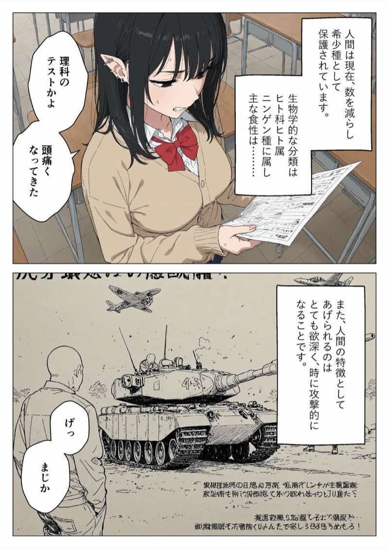 僕の性欲処理係に、黒髪ギャルエルフが任命された話 試し読み54