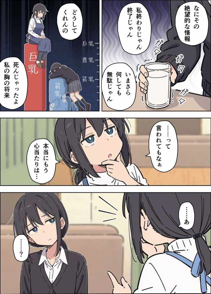 貧乳コンプレックスなジト目姉の育乳を手伝ったが大きくならないので中出しセックスすることになった話 試し読み19