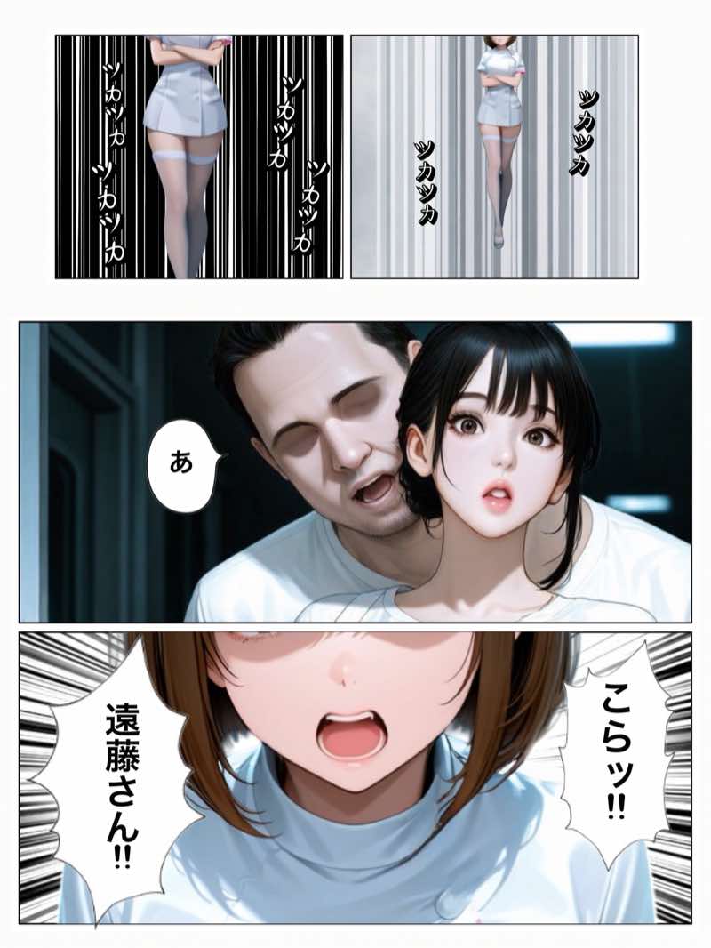 清楚系おっとり肉厚ナースに性処理させてたらちんぽ依存症になって貪ってきた話  性処理病棟 試し読み19