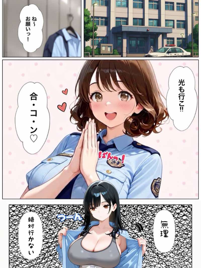 男嫌いな新卒警官を監×してマゾメス化させた結果 試し読み9