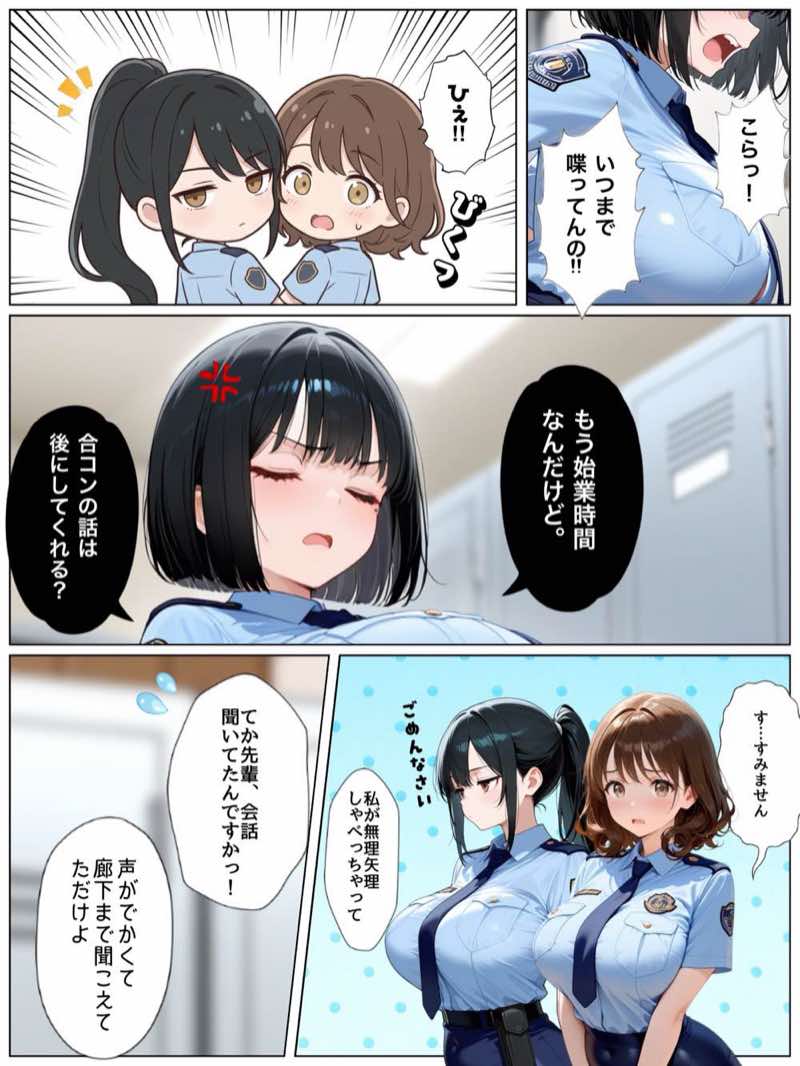 男嫌いな新卒警官を監×してマゾメス化させた結果 試し読み12