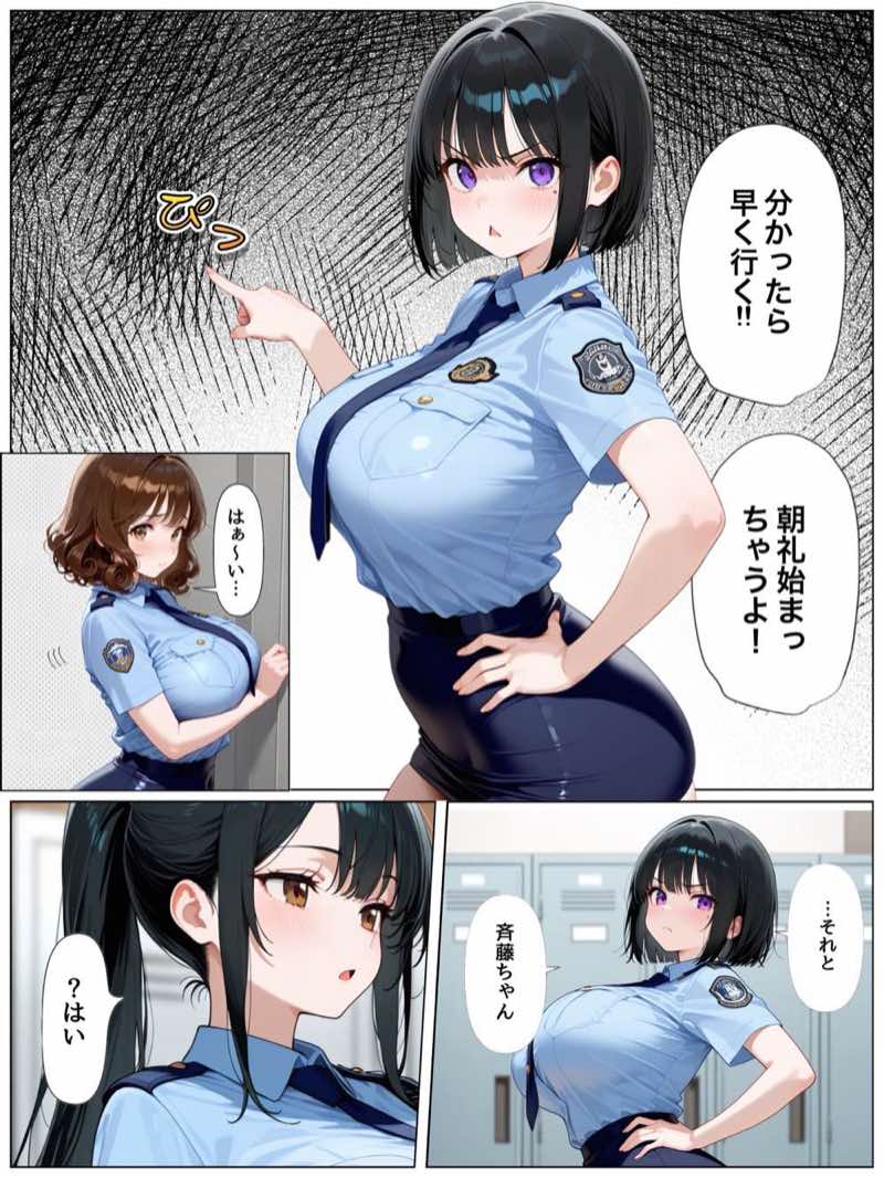 男嫌いな新卒警官を監×してマゾメス化させた結果 試し読み13