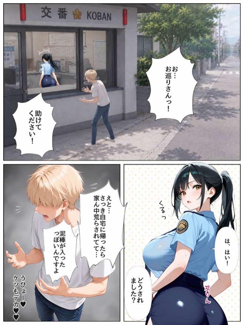 男嫌いな新卒警官を監×してマゾメス化させた結果 試し読み19