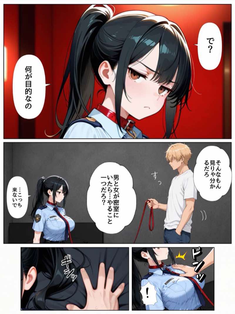 男嫌いな新卒警官を監×してマゾメス化させた結果 試し読み33