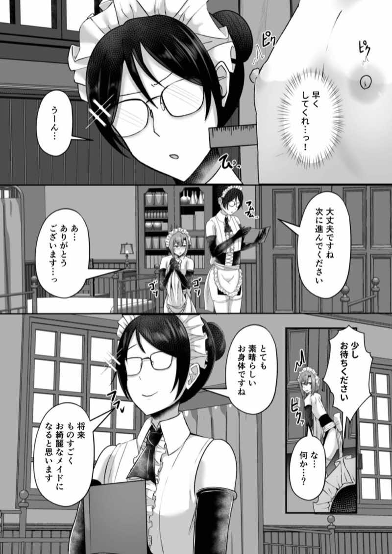 貧乳ユートピアの隠れ巨乳2 〜禁制爆乳バレから始まる王子専属Wメイド種付け教育〜 試し読み5
