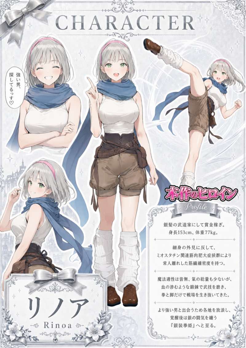 【銀髪の賞金稼ぎ編】追放された種付けおじさん、辺境でハーレム悪徳領主になる第2巻 試し読み5