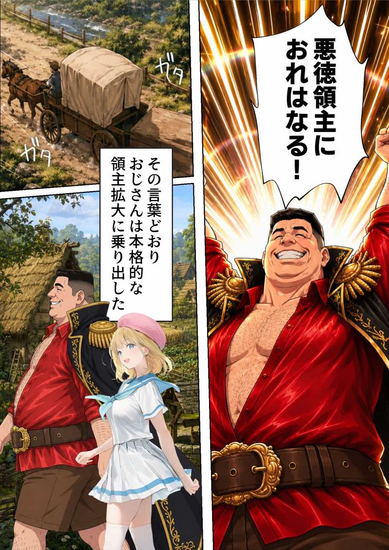 【銀髪の賞金稼ぎ編】追放された種付けおじさん、辺境でハーレム悪徳領主になる第2巻 試し読み7