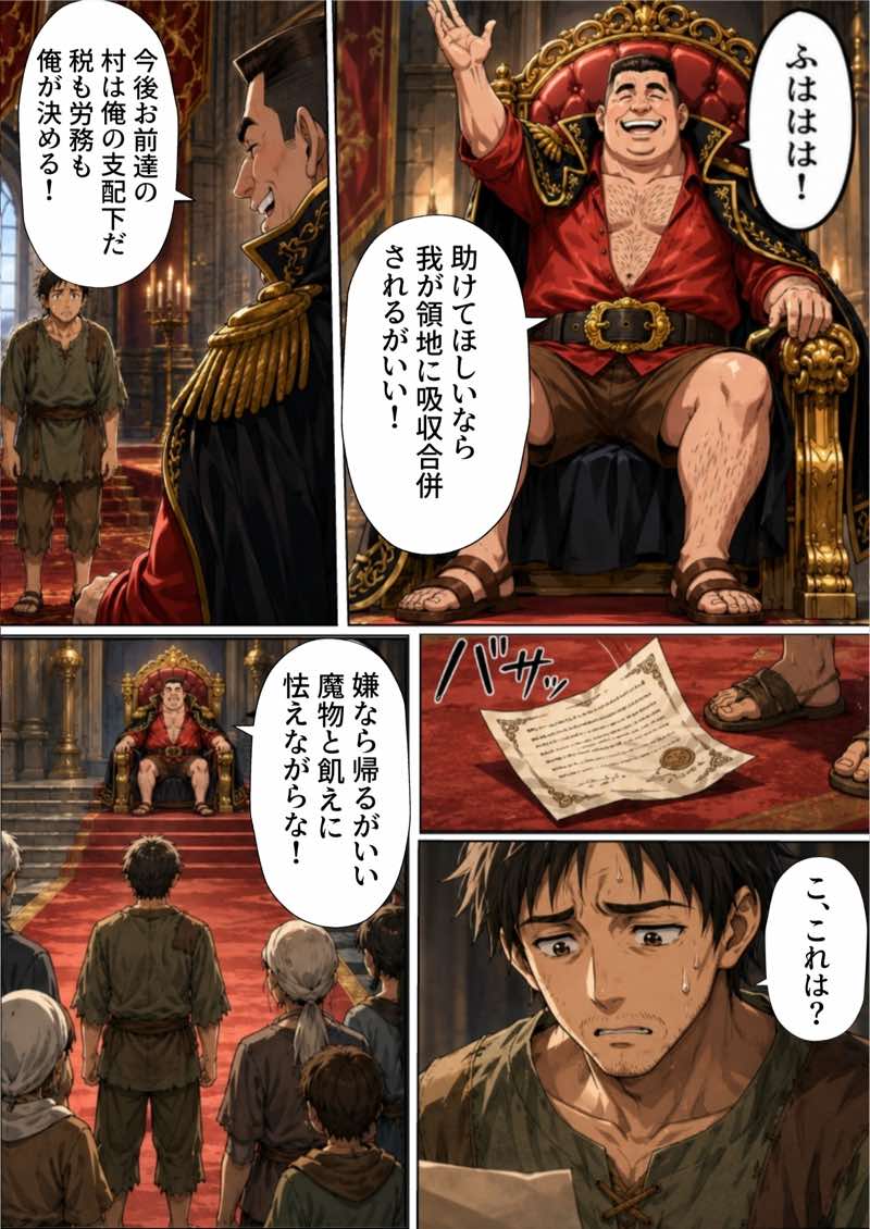 【銀髪の賞金稼ぎ編】追放された種付けおじさん、辺境でハーレム悪徳領主になる第2巻 試し読み10