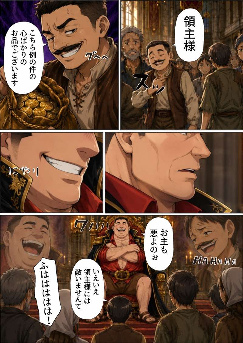 【銀髪の賞金稼ぎ編】追放された種付けおじさん、辺境でハーレム悪徳領主になる第2巻 試し読み13