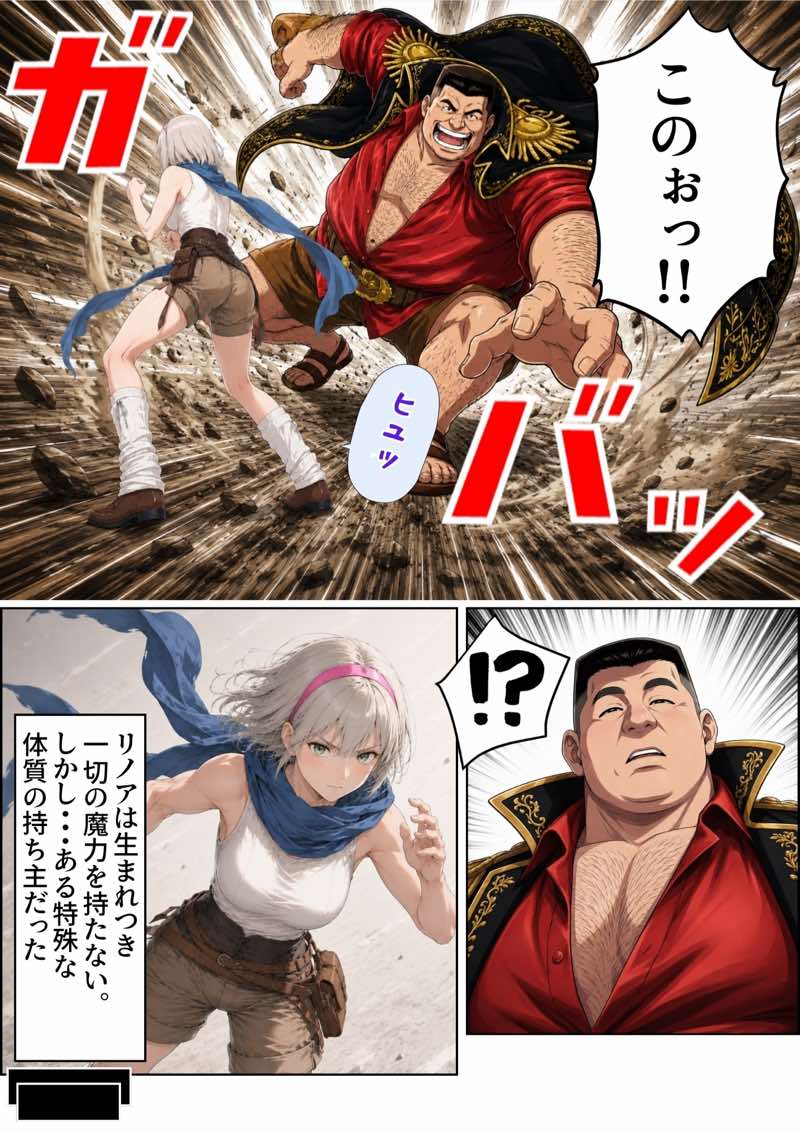 【銀髪の賞金稼ぎ編】追放された種付けおじさん、辺境でハーレム悪徳領主になる第2巻 試し読み45