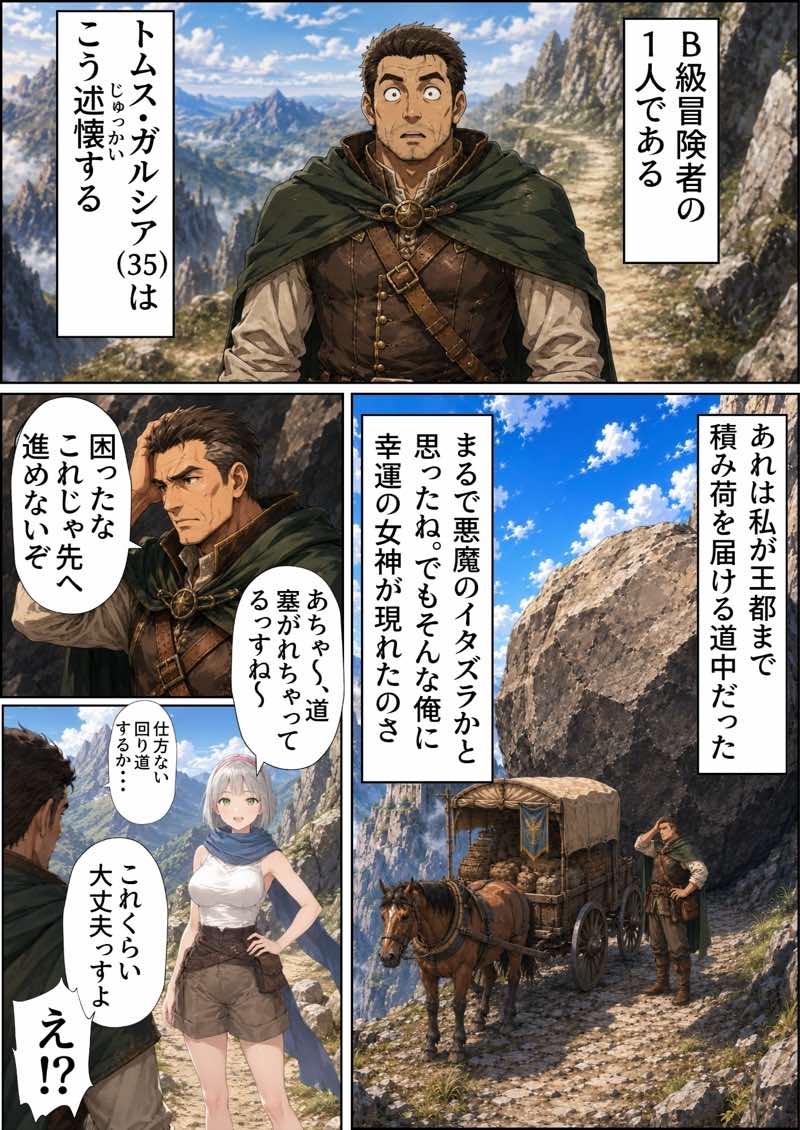 【銀髪の賞金稼ぎ編】追放された種付けおじさん、辺境でハーレム悪徳領主になる第2巻 試し読み46