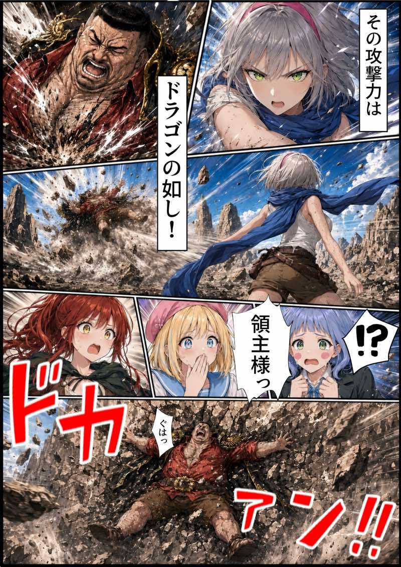 【銀髪の賞金稼ぎ編】追放された種付けおじさん、辺境でハーレム悪徳領主になる第2巻 試し読み54