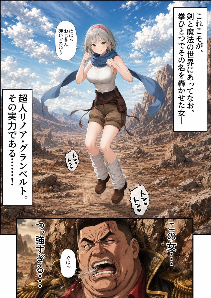 【銀髪の賞金稼ぎ編】追放された種付けおじさん、辺境でハーレム悪徳領主になる第2巻 試し読み55