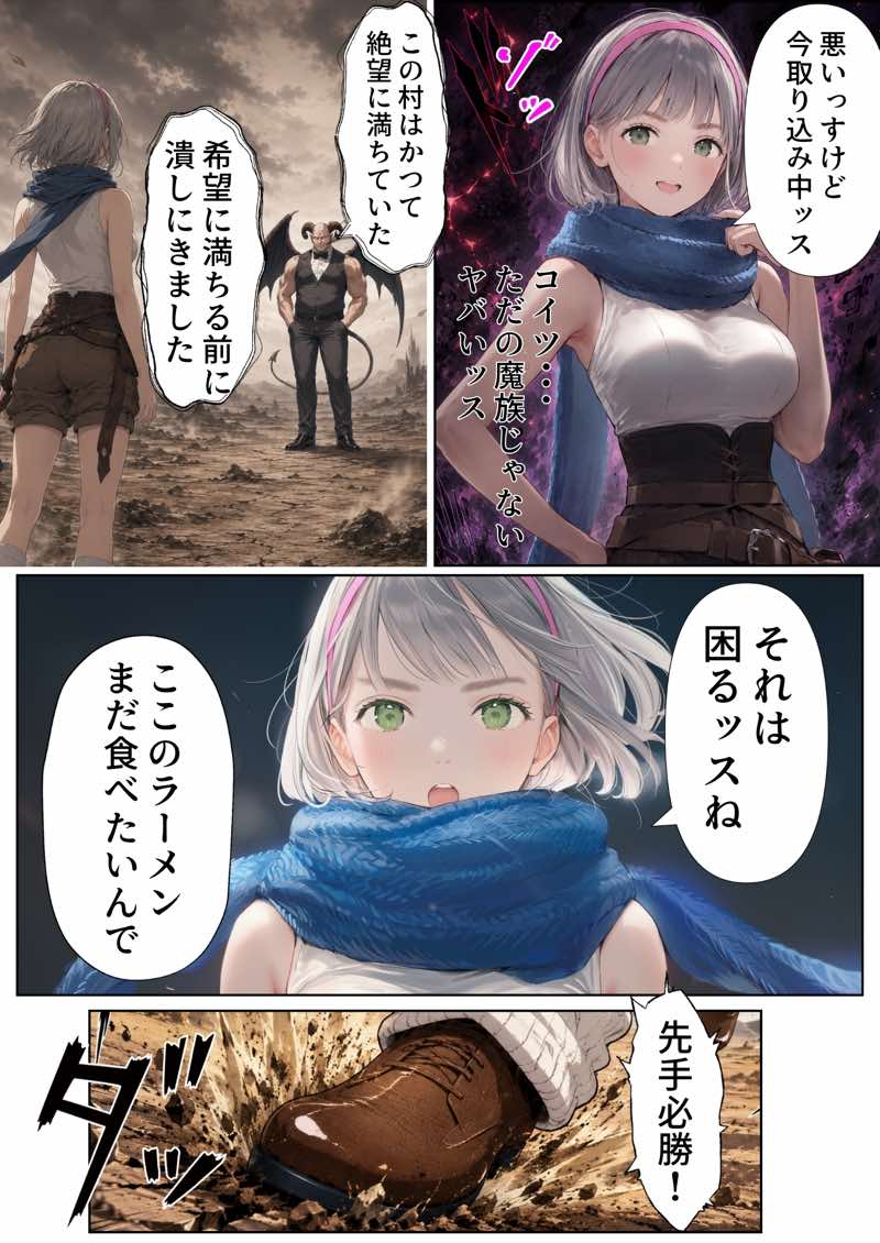 【銀髪の賞金稼ぎ編】追放された種付けおじさん、辺境でハーレム悪徳領主になる第2巻 試し読み71