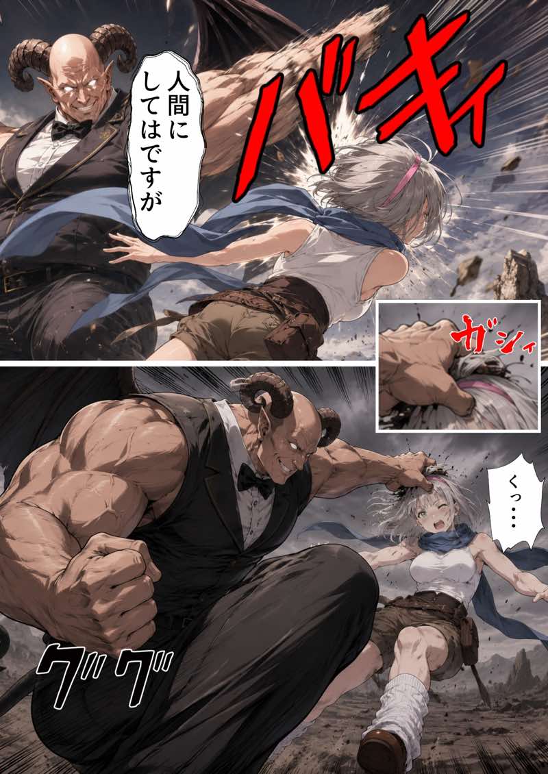 【銀髪の賞金稼ぎ編】追放された種付けおじさん、辺境でハーレム悪徳領主になる第2巻 試し読み73