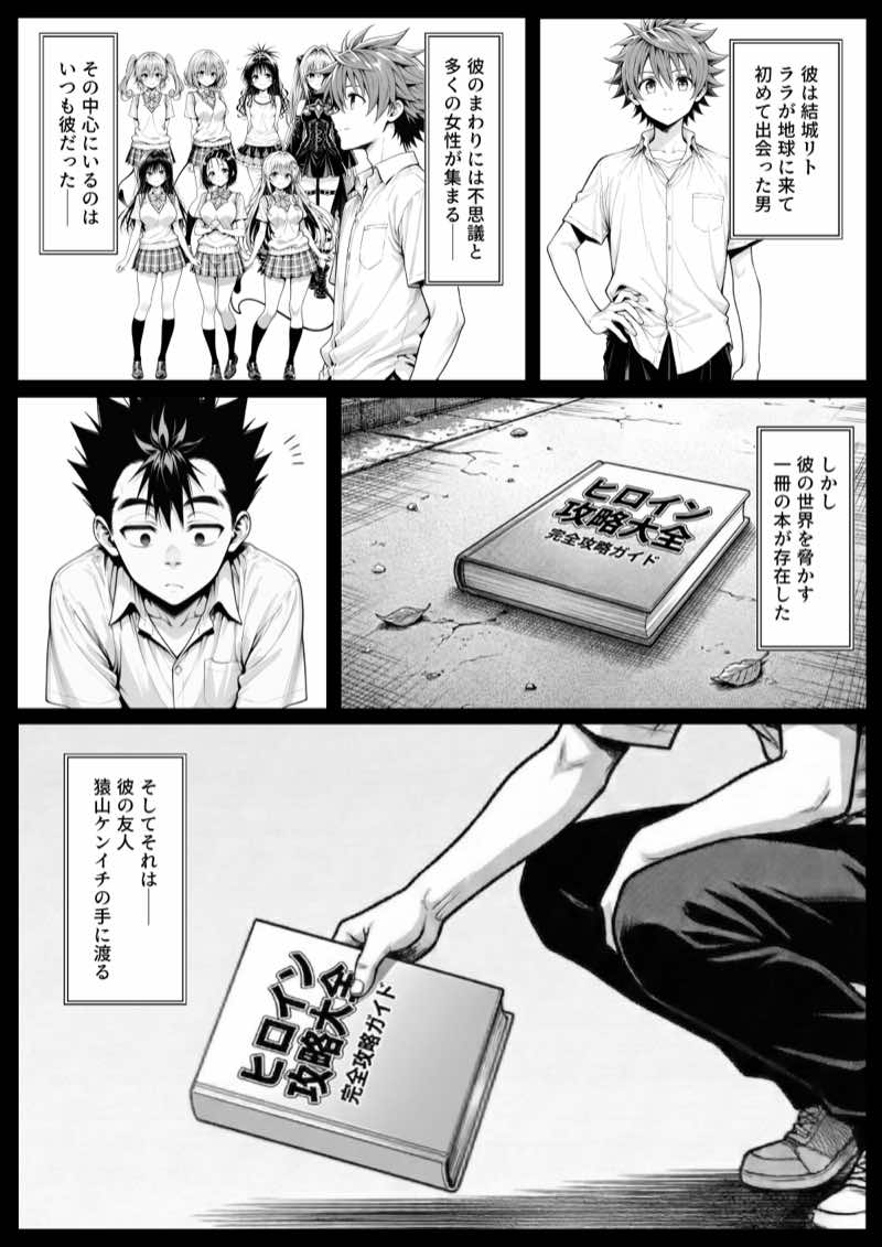 攻略本を手に入れた猿山が主人公になりました-EXTRA MODE- 試し読み1