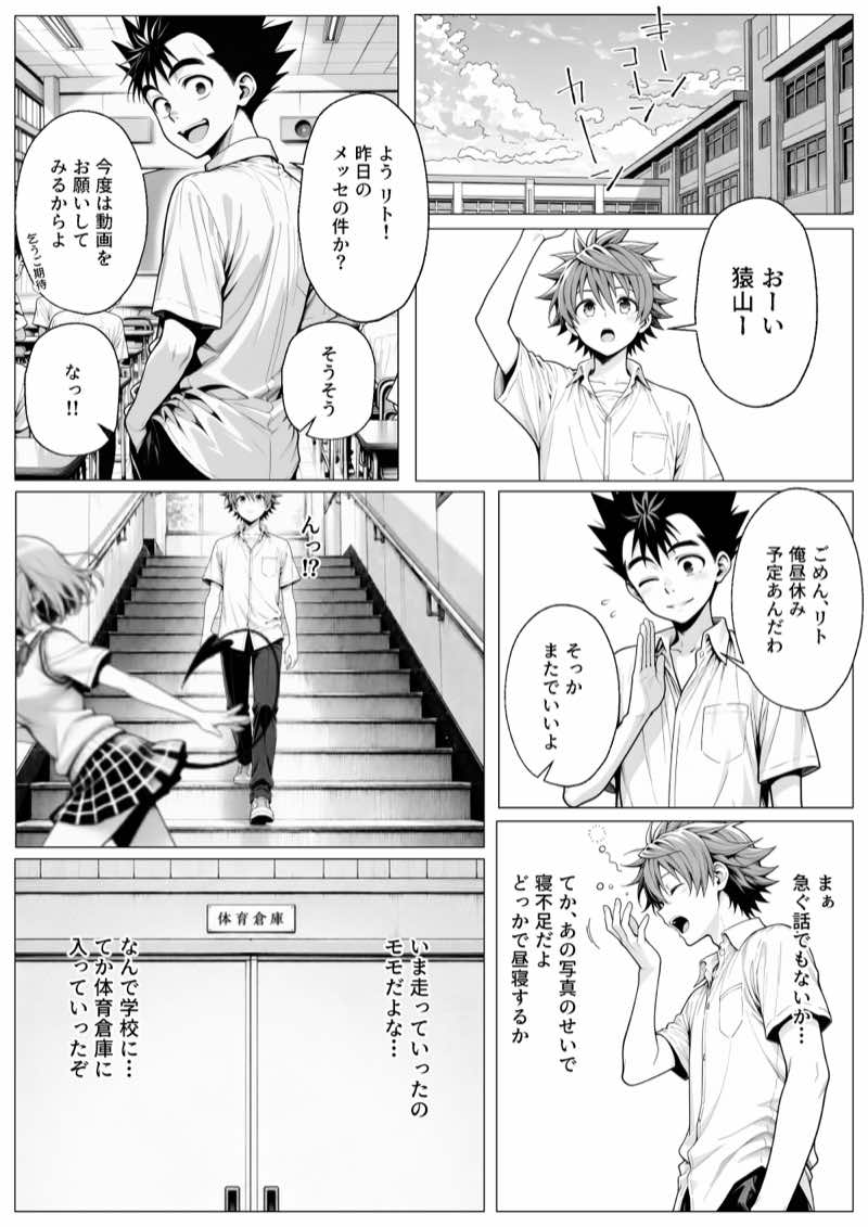 攻略本を手に入れた猿山が主人公になりました-EXTRA MODE- 試し読み5