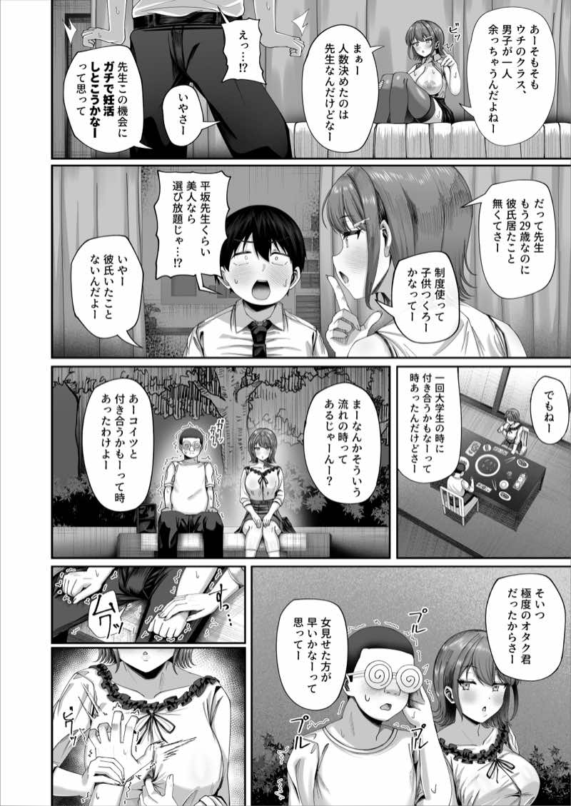 妊活実習、必修化〜俺だけいつでも生ハメOKのダウナー系先生がペアな件〜 試し読み6