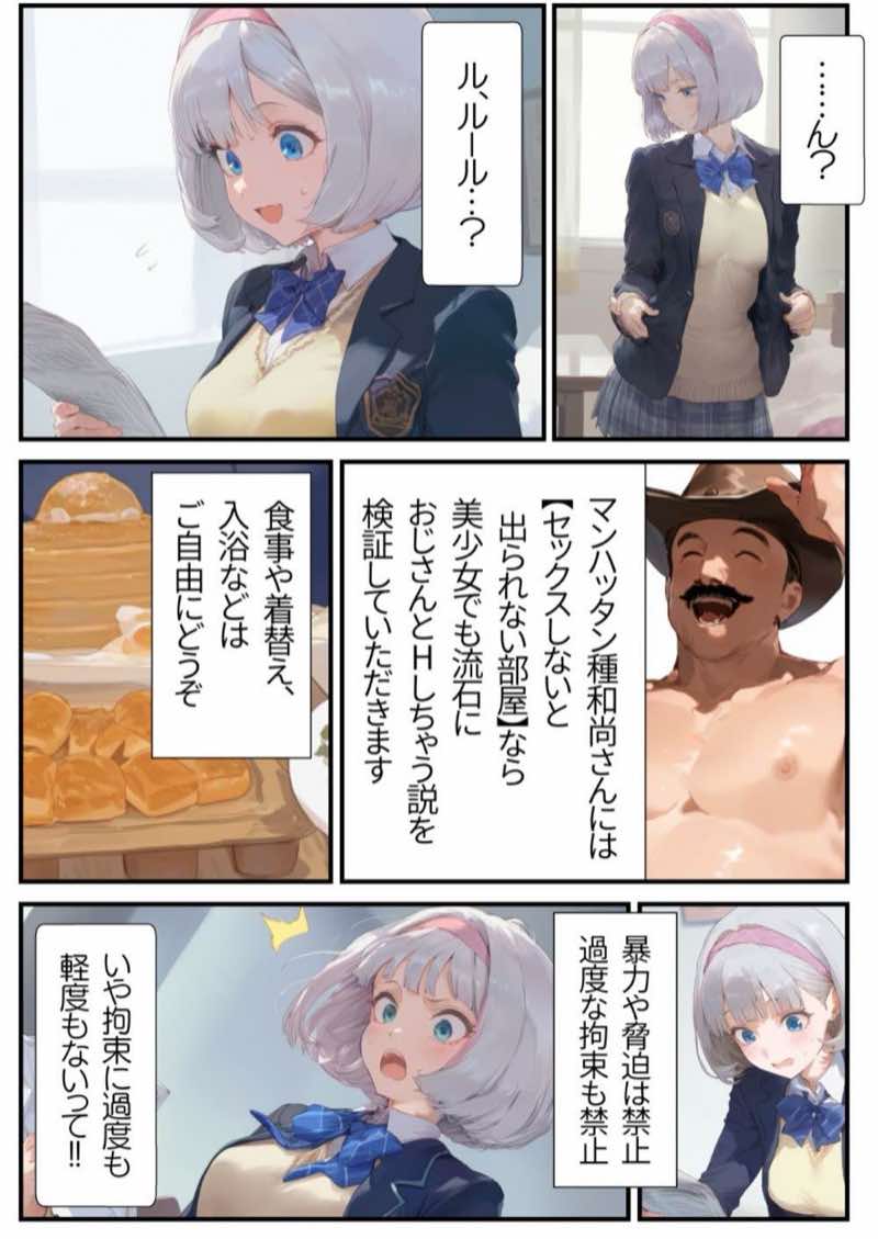 【総集編】おじさんとセックスしないと出られない部屋全5作品 試し読み167