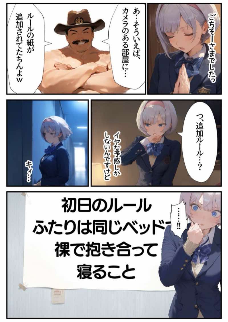 【総集編】おじさんとセックスしないと出られない部屋全5作品 試し読み183