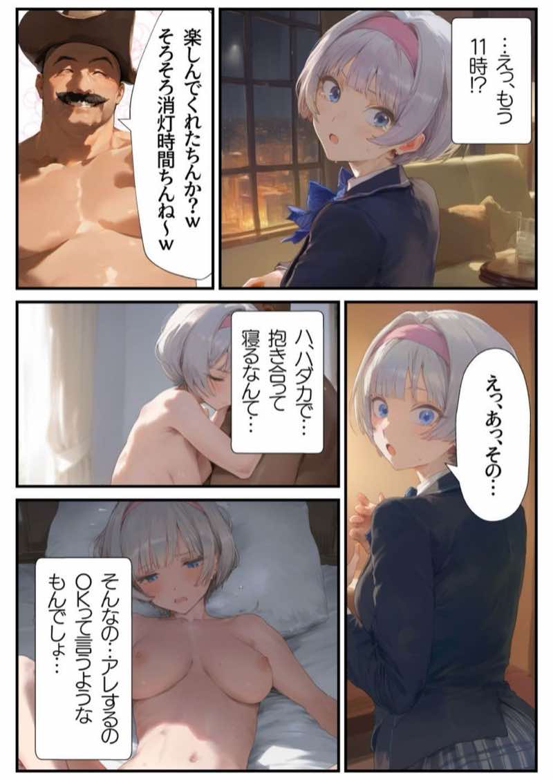 【総集編】おじさんとセックスしないと出られない部屋全5作品 試し読み186