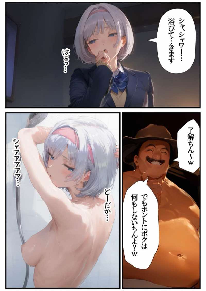 【総集編】おじさんとセックスしないと出られない部屋全5作品 試し読み188