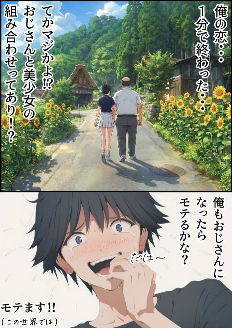 【総集編】おじさんとセックスしないと出られない部屋全5作品 試し読み206
