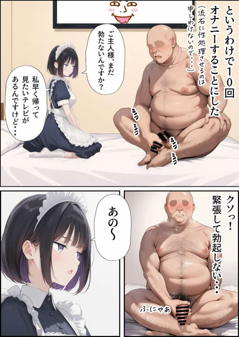 【総集編】おじさんとセックスしないと出られない部屋全5作品 試し読み256