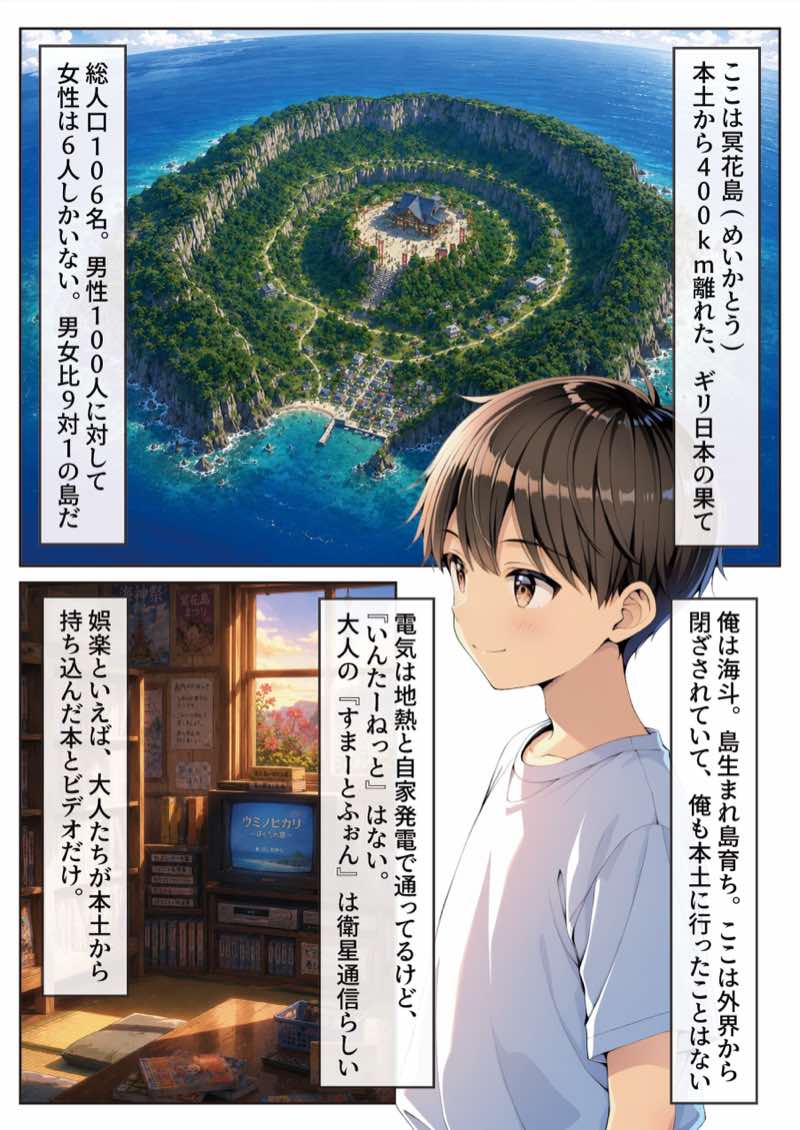 冥花島の種付祭〜島繁栄のためにがんばります〜 試し読み4