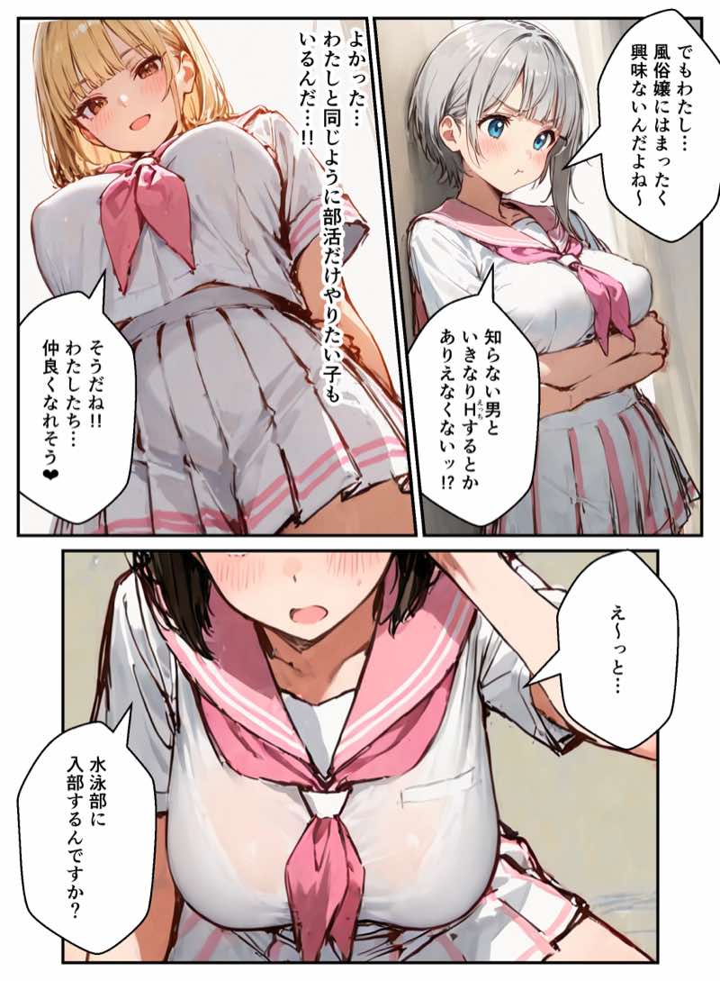 風俗養成校に入学した部活女子がハーレム性特訓 試し読み6