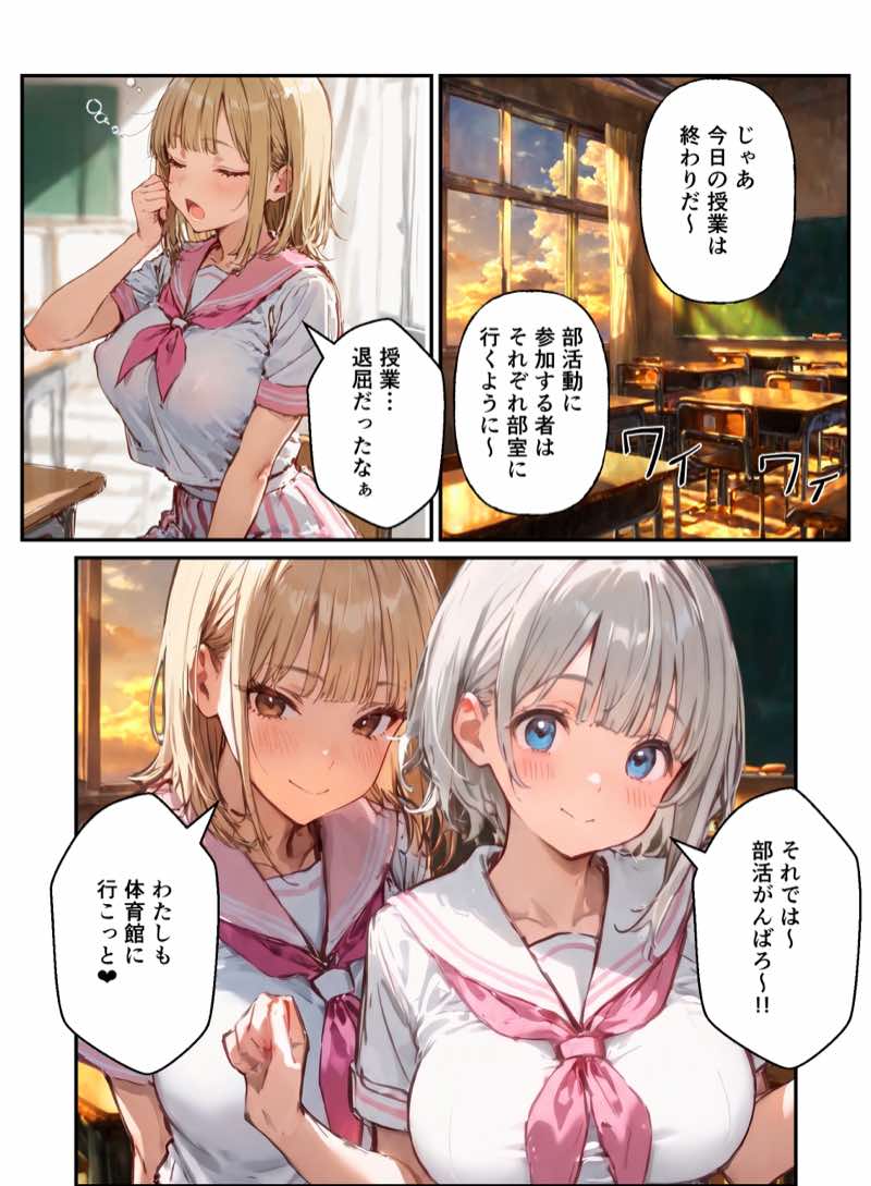 風俗養成校に入学した部活女子がハーレム性特訓 試し読み14