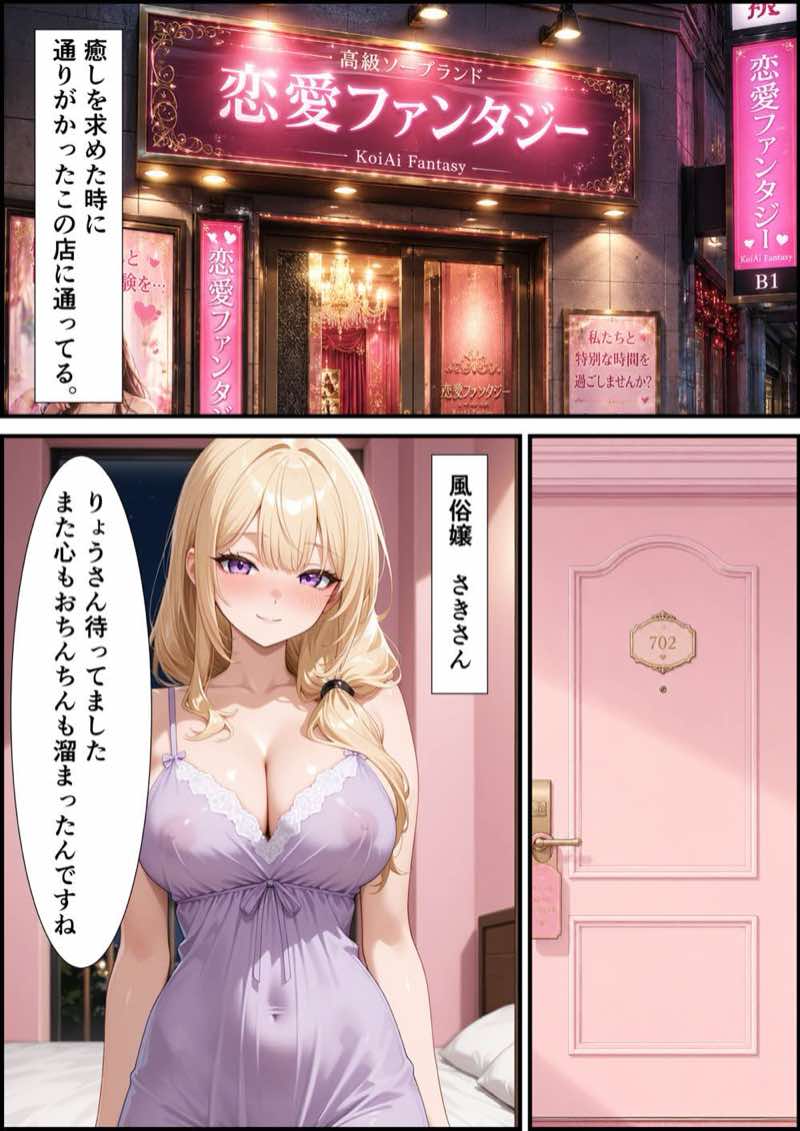 癒しの風俗嬢と一緒のマンションに住んでいたので中出しセックスした話 試し読み2
