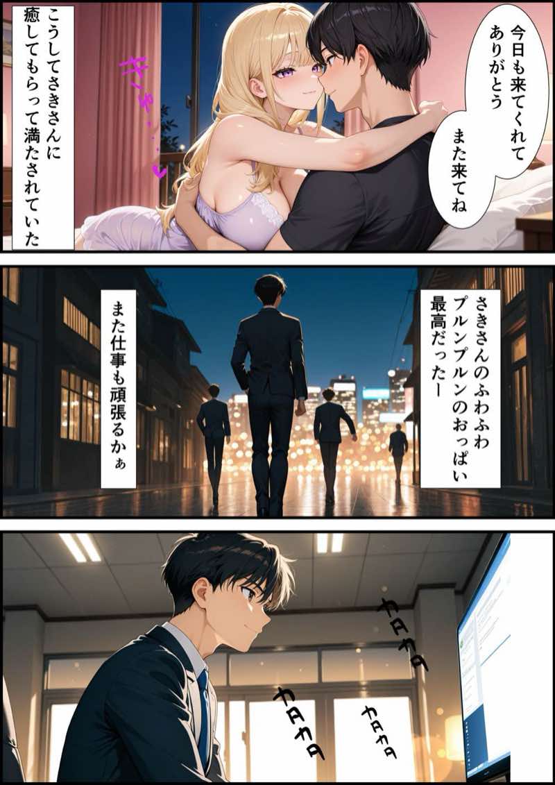 癒しの風俗嬢と一緒のマンションに住んでいたので中出しセックスした話 試し読み9
