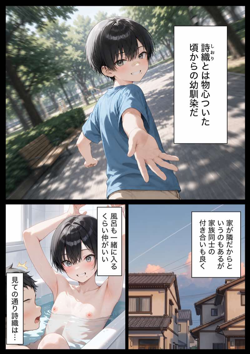 長身ボーイッシュ幼馴染との練習セックスは最高に気持ちいい  前編 試し読み1