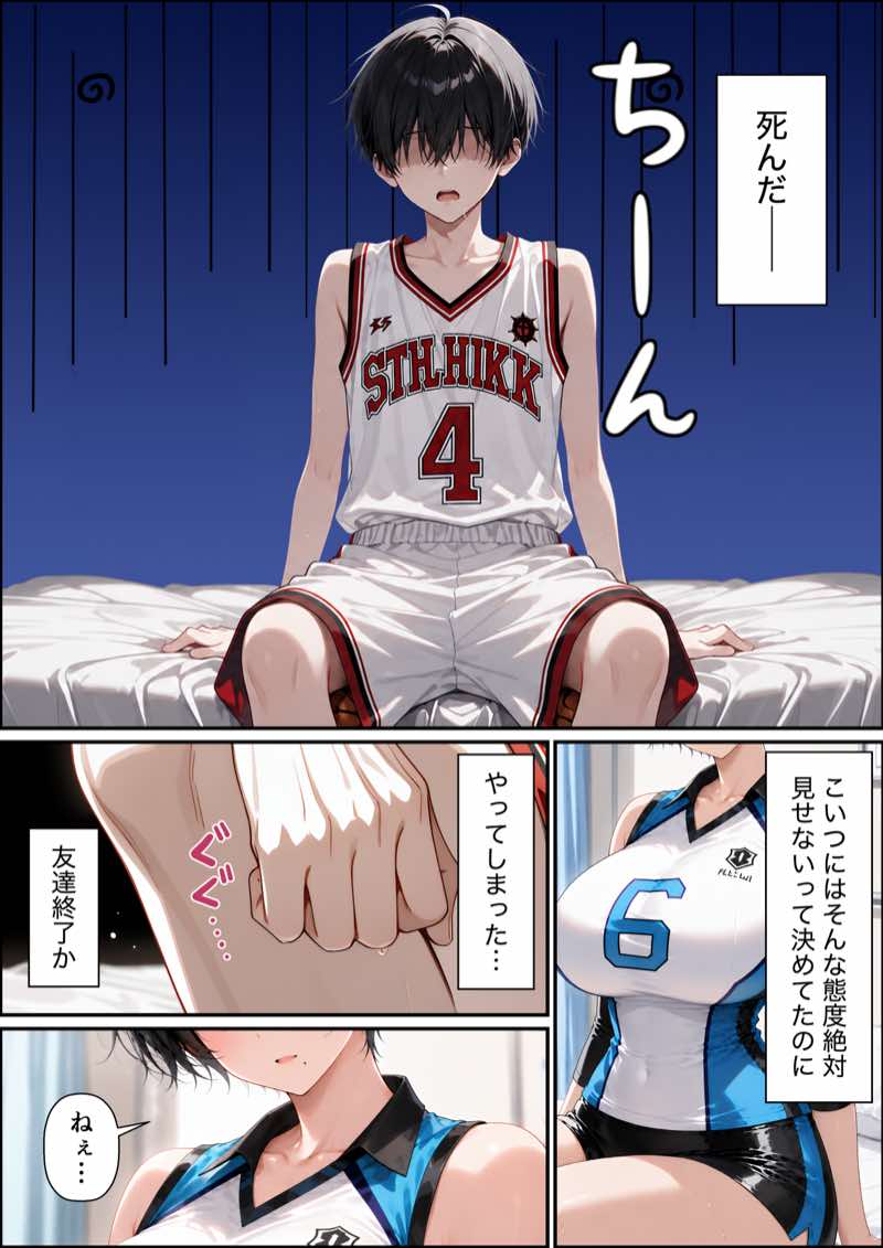 長身ボーイッシュ幼馴染との練習セックスは最高に気持ちいい  前編 試し読み19