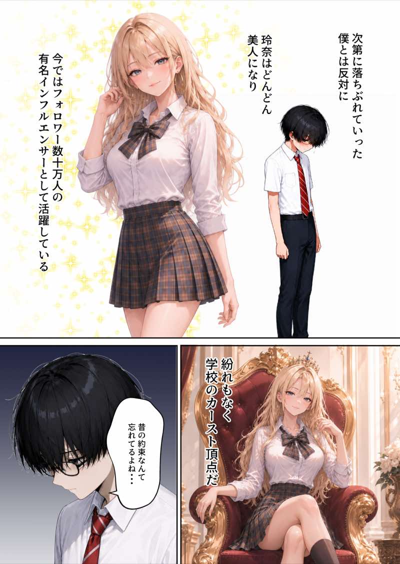 塩対応の一軍ギャルが僕のSSS級精子に堕ちた件 試し読み13