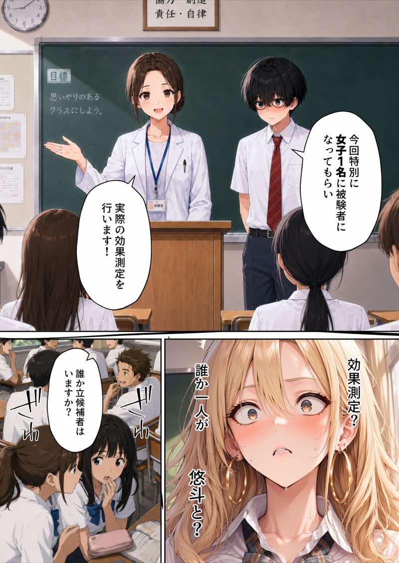 塩対応の一軍ギャルが僕のSSS級精子に堕ちた件 試し読み18