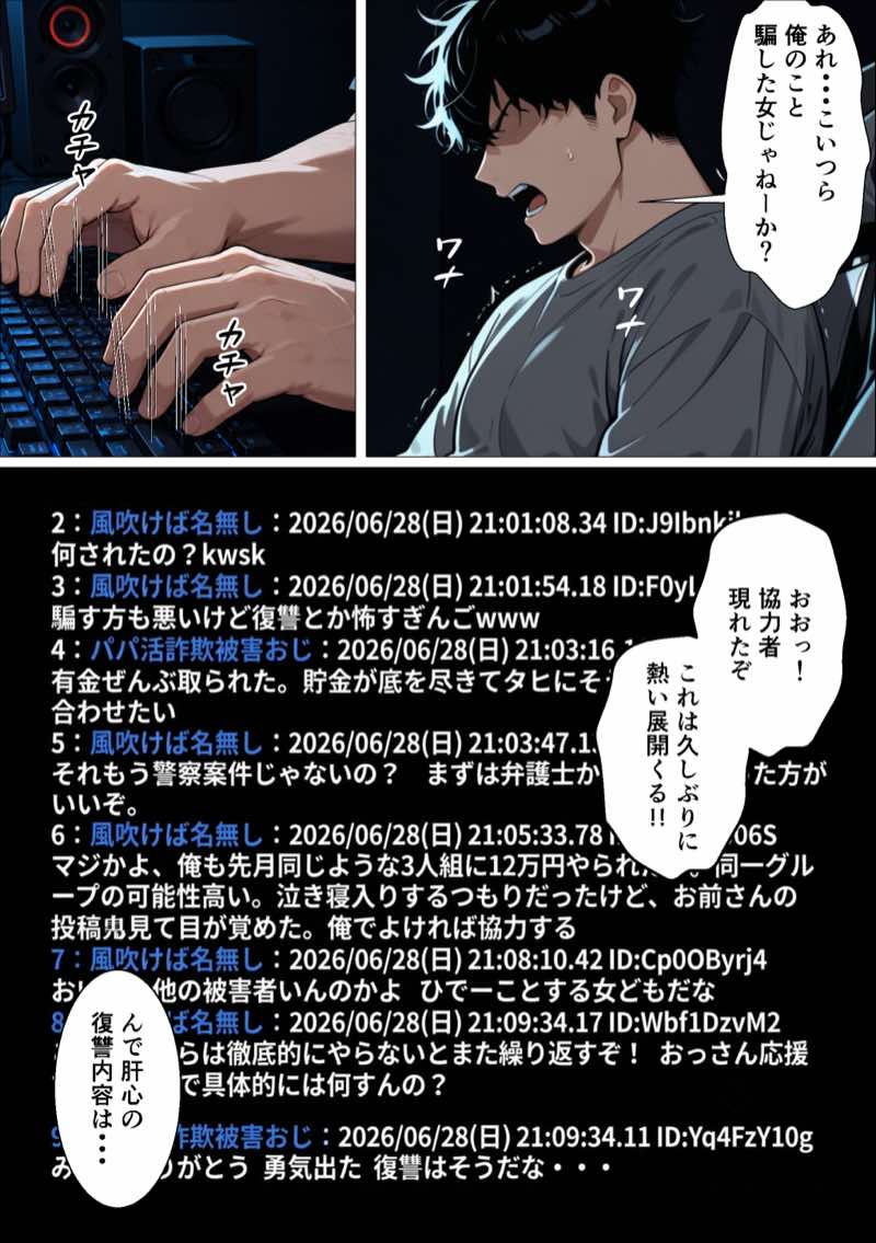 パパ活ギャル公開制裁  ー騙された復讐は公開SEXでー 試し読み3